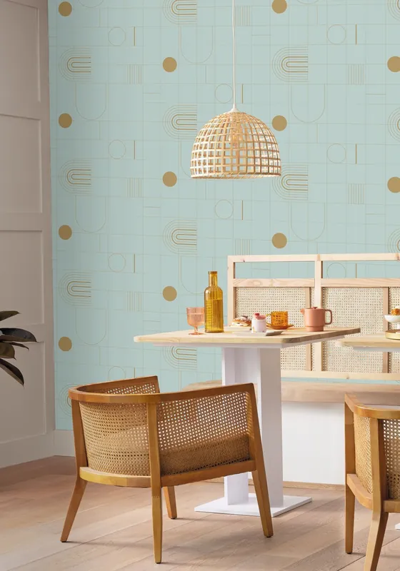 Papier Peint GOLDEN CURVES CASELIO Must-Have