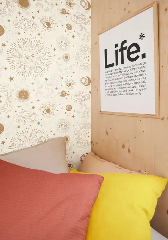 Papier Peint LIVE YOUR DREAMS CASELIO Produit De Marque