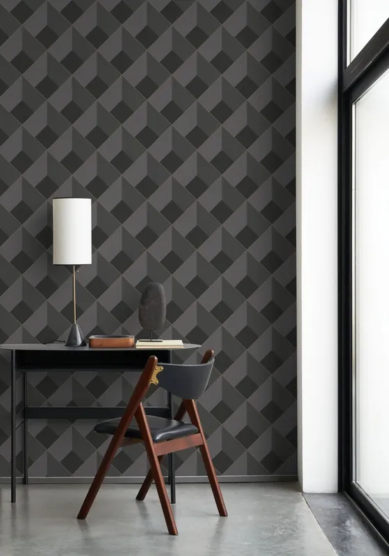 Vente Directe Papier Peint PERCEPTION LOSANGE CASADECO
