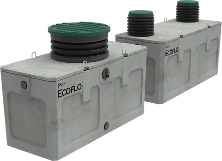Réduction Filière coco ECOFLO - 6 EH - béton 3.0 - ligne sortie basse
