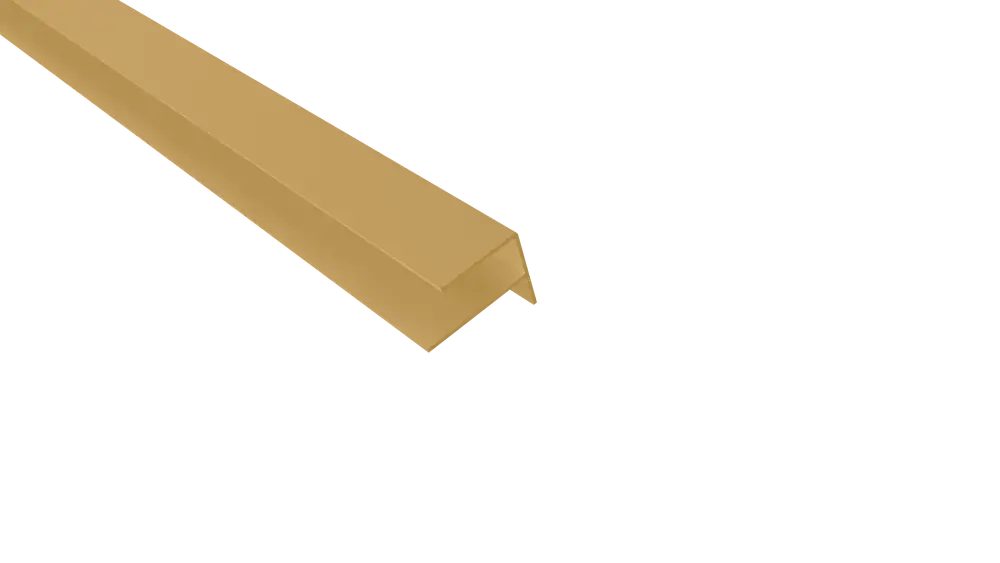 Profil F WEO® 35 & WEO® 60 - 65 x 80 mm - 3 m - cedar Vente Flash
