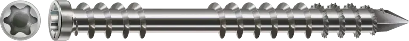 Usine Directe VIS TERRASSE SPAX DECK TETE CYL 5X50 INOX A2 BOITE 500