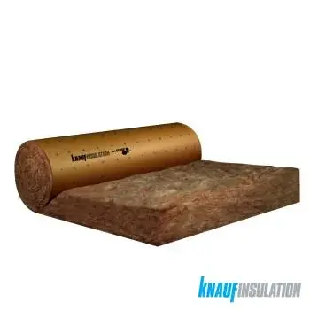 Laine de verre - AcoustiPlus 032 revêtu kraft - rouleau 2,70 x 1,20 ml - ép. 120 mm - R3,75 Expédié Aujourd'hui