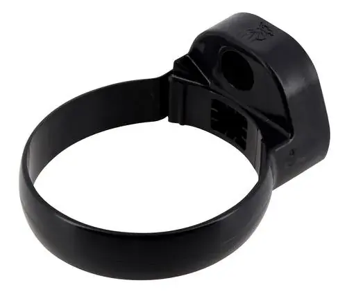 Bon Marché Collier de fixation à bride pour tuyau de descente Vodalis - noir - Ø 80 - T29