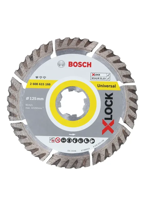 DISQUE DIAMANT XLOCK SDT UNIVERSAL Ø125 Usine Directe