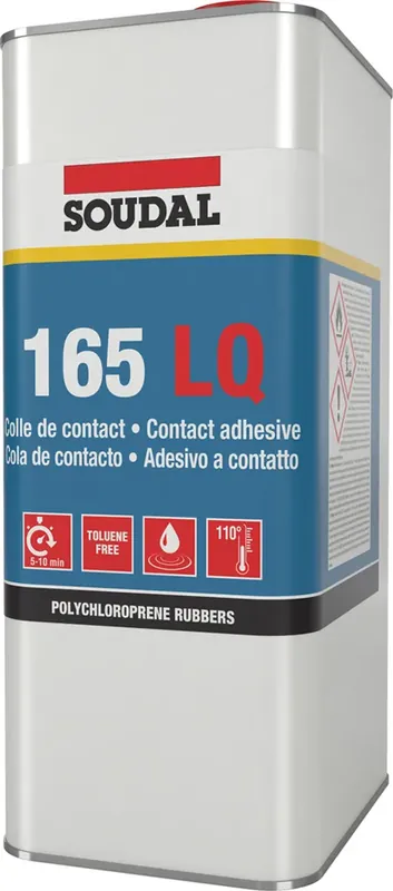 Colle néoprène - liquide - 165Lq - 5L Vente Flash