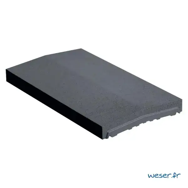 Pas Cher CHAPERON OPTIPOSE 2 PENTES 50X28 DARK CHROP228D