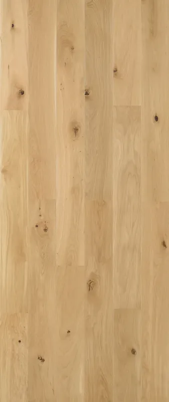 Parquet contrecollé Les Essentiels - XL long - Chêne Authentique 01 Nature - 164 x 1980 mm - ép. 13,2 mm - 2 chanfreins Offre Limitée