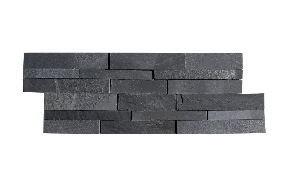 Parement pierre naturelle - Laja - 18 x 50 - negro Paiement Sécurisé
