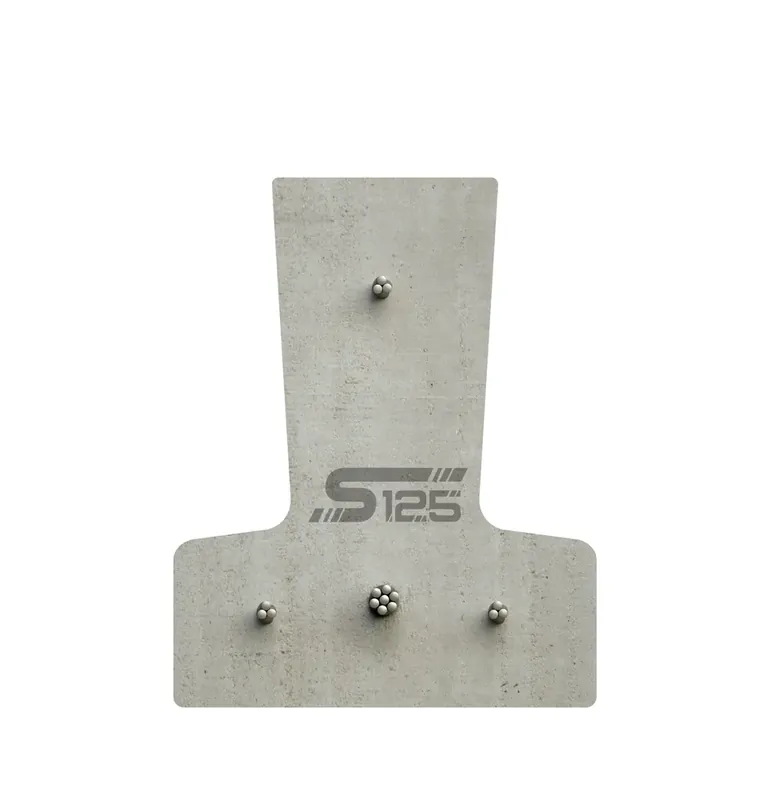 Poutrelle KP1 sans étai S125 - Béton précontraint - 3,8 ml Usine Directe