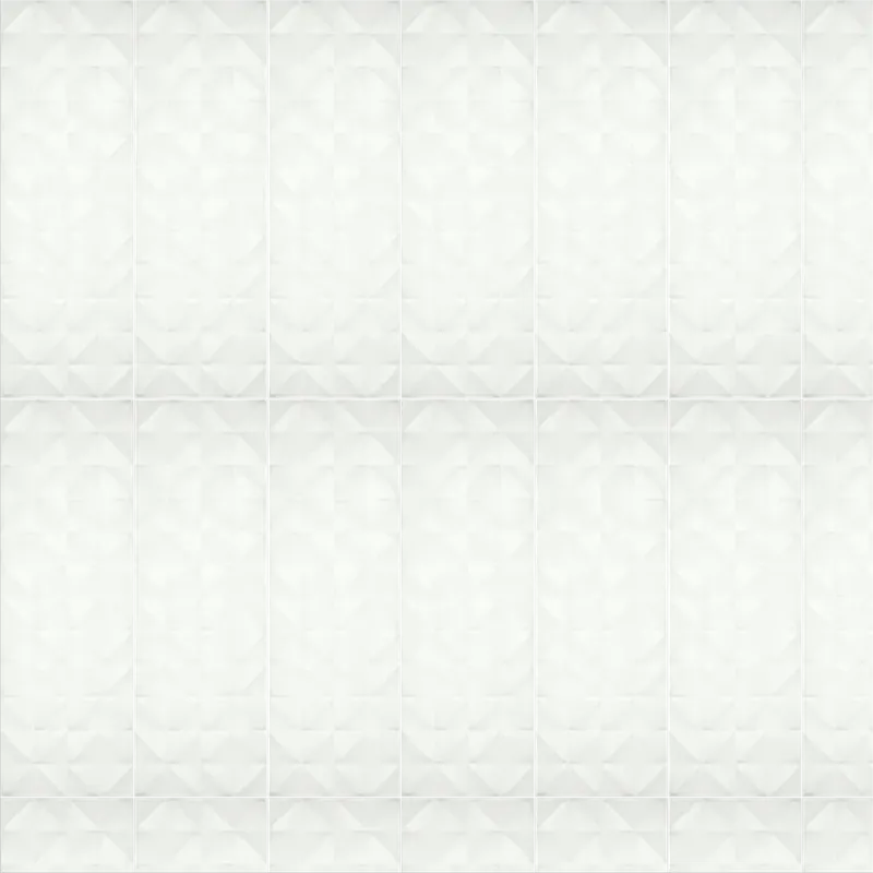 Expédition Rapide Faïence Silk - white - 40x120 cm