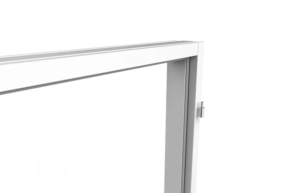 Satisfait Ou Remboursé Huisserie - 90X45 - prémontée - bois résineux - prépeinte - chant droit - joint confort - pour porte alvéolaire et ame pleine confort - 2040 x 730 mm - poussant gauche - 4 paumelles