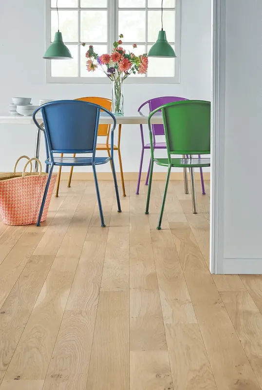 Parquet contrecollé Monolame 139 - Chêne - Mix - Bois flotté - 139 x 1210 - ép. 12 mm - HDF - Clic - 2 chanfreins Promotion Saisonnière