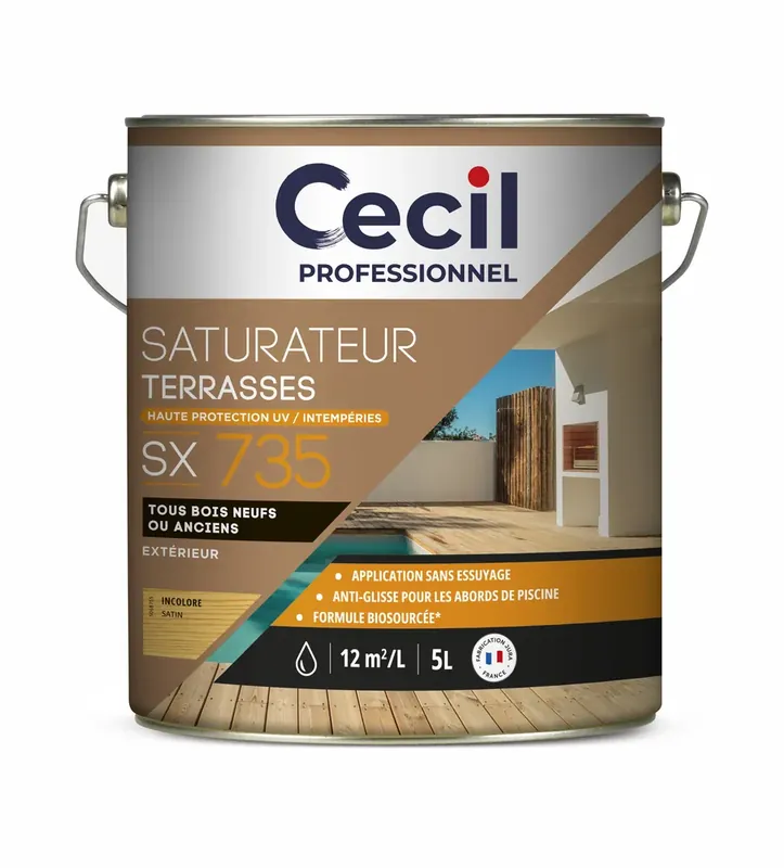 SATURATEUR TERRASSE SX735 TECK 5 L Achat Immédiat