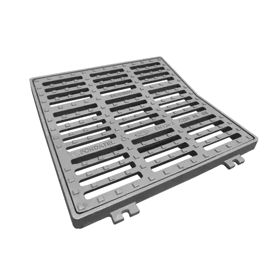 Retour Gratuit GRILLE FONTE CONCAVE CARREE SCG 40 PMR C250