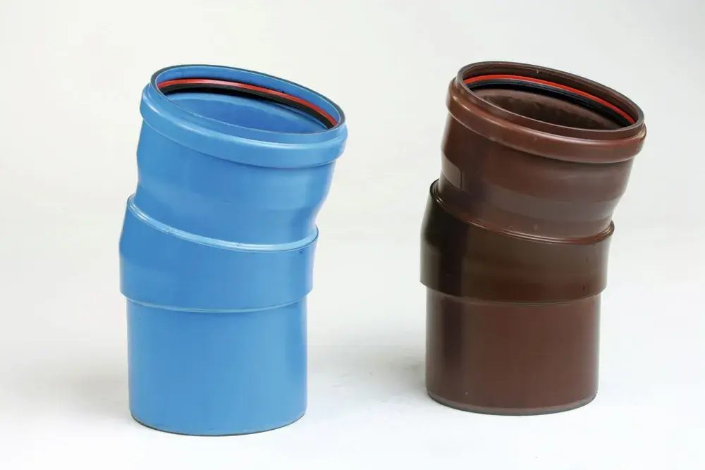 Jusqu'à Épuisement Des Stocks COUDE PVC MF HSK D125 15° MARRON