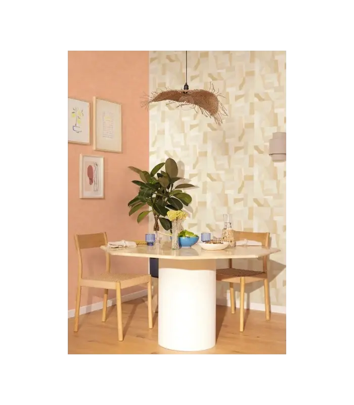 Meilleure Vente Papier peint Uni Mat TERRACOTTA Collection Céramique - CASELIO - Réf. CER105243030