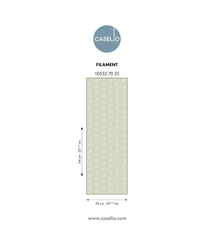 Papier Peint FILAMENT VERT D‘EAU - Collection GRAPHIC - CASELIO - Réf. GPC105527025 Marque