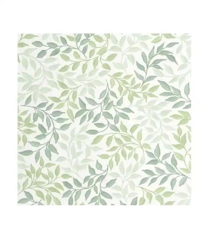 Papier Peint PRINTEMPS VERT BLEU - Collection BALADE - CASELIO - Réf. BLD106117068 Usine Directe
