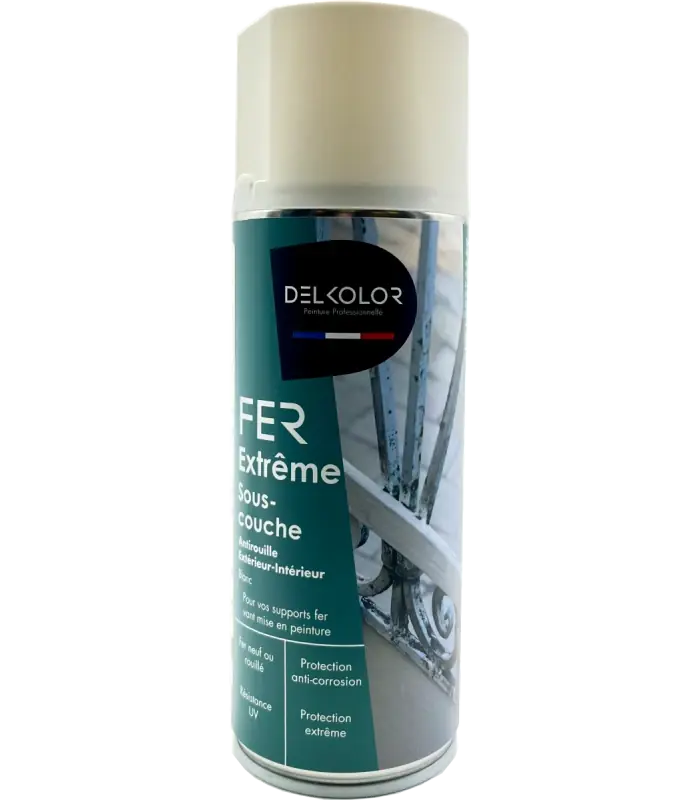 Bon Marché Delkolor Aérosol Spécial Fer Sous Couche Antirouille - 400ML