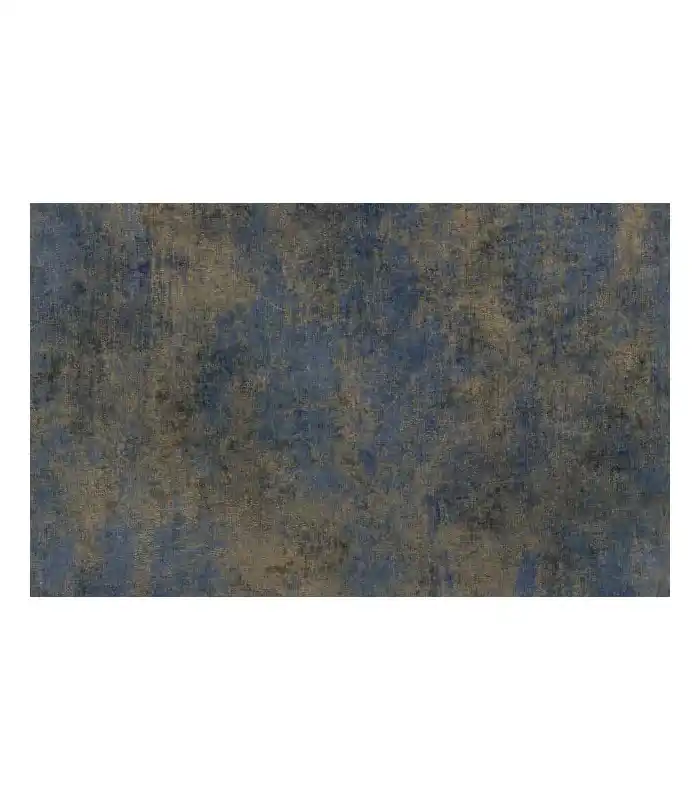 Prix Réduit Papier Peint Intisse Shiny Concrete Bleu Or - ELLE DECORATION 4 - 10,05 X 0,53M