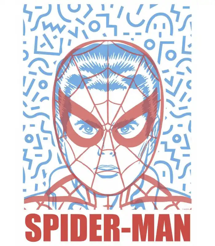 Remise MARVEL SPIDER-MAN FACE 30X40