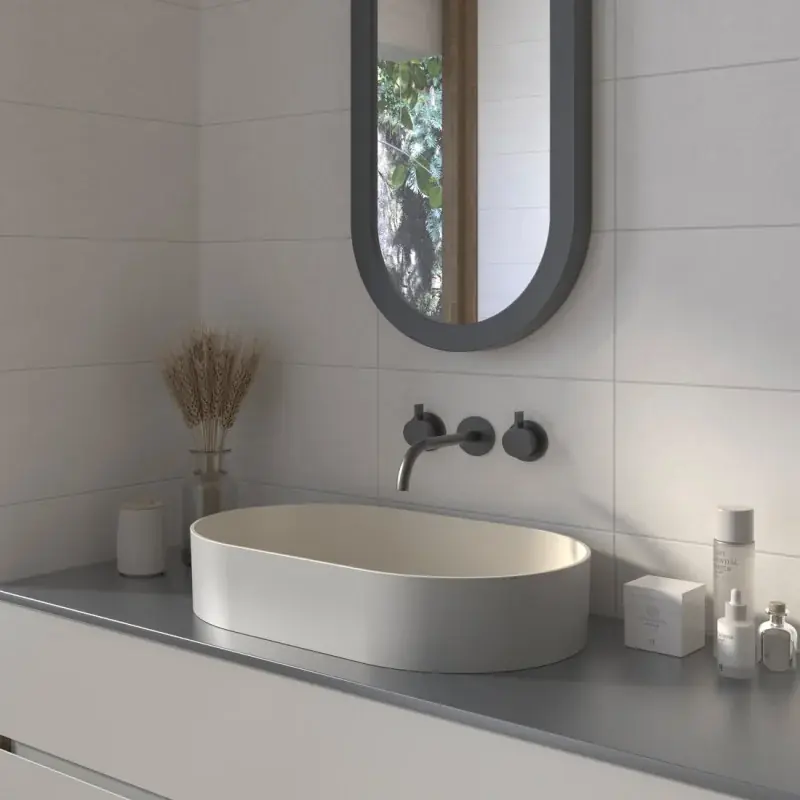 Carrelage mural intérieur Alure white mat 25x50 cm Petit Prix