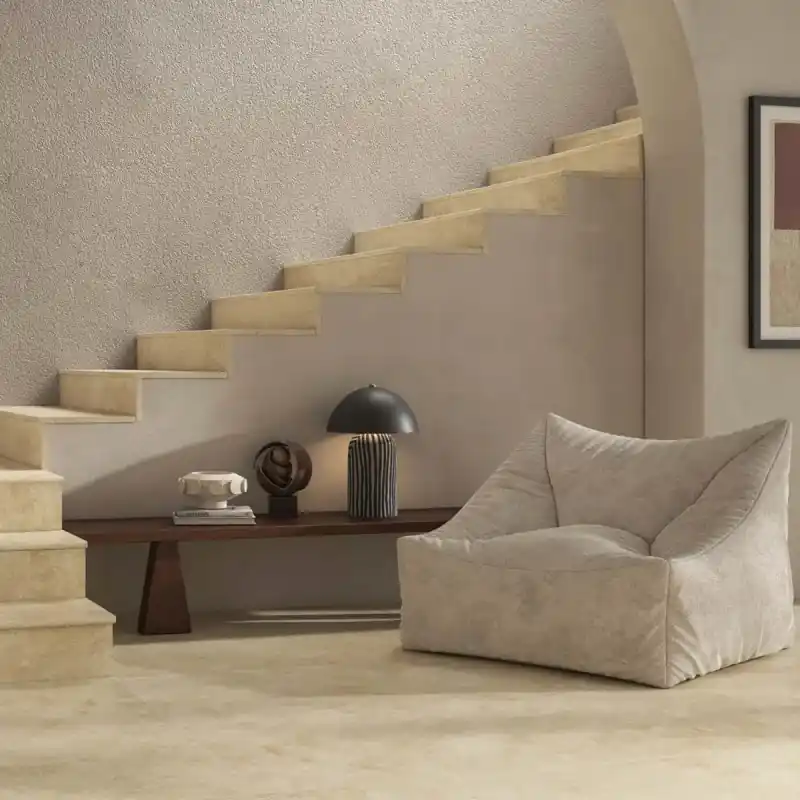 Authentique Carrelage sol et mur effet travertin Travertino beige mat 60x120 cm