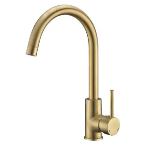 Promotion Saisonnière Mitigeur évier ILO Laiton brossé - revêt revêtement PVD - 4060930
