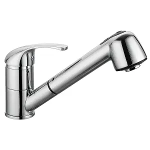 Retour Gratuit Mitigeur évier BAGO Chromé - Douchette 2 Douchette 2 jets extractible - 4051631