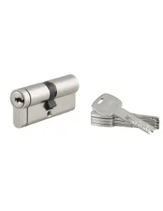 Cylindre TRANSIT 1 35x35mm nickelé - 5 clés Achetez Aujourd'hui