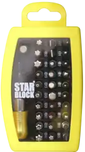 Jusqu'à Épuisement Des Stocks Coffret embouts de vissage STARBLOCK - 3 32 pces
