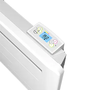 Radiateur à inertie céramique avec régulation électronique AMAROC 1000W NOIROT Commander Vite