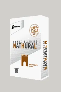 Chaux blanche NATHURAL 25kg - P/56 LAFARGE Acheter Direct