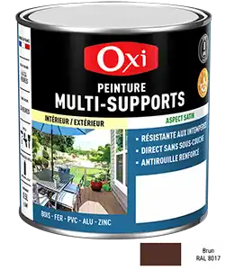 Peinture MULTI SUPPORTS TOP3+ Brun 2,5L Pas Cher