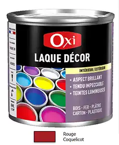 Vente Flash Laque DECOR Rouge Coquelicot 60ml
