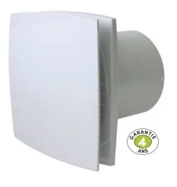 Meilleur Choix Extracteur DISCRESSIO 100 blanc Ø100 pour WC/salle d‘eau