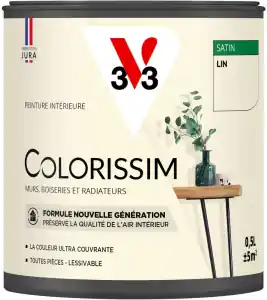 Achetez Aujourd'hui Peinture COLORISSIM Satin 0,5L Lin