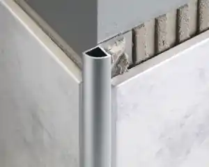 Profilé 1/4 rond DURONDELL 10mmx250cm alu argent chromé Prix Bas