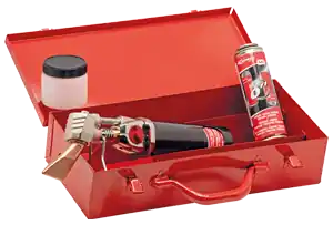 Offre Limitée Coffret fer à souder piezo complet 6364 - fer autonome 364 - panne turbo 778 - 2 cartouches de gaz 445 - flacon 100ml