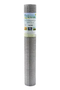 Offre Exclusive Grillage volière GALVA maille 13x13mm 1,00mx25m - fil 0,7mm - FILIAC