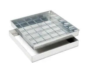 Prix Bas Couvercle à paver 50x50x8cm Alu