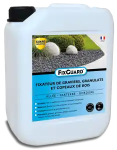 Commander Maintenant Fixateur de gravier et paillage Fixguard prêt à l‘emploi 5L