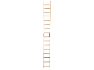 Promotion Saisonnière Echelle plate de toit bois 2x2m - 16 échelons