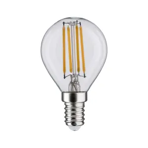 Top Vente Ampoule LED à filaments 230V E14 sphérique clair 470lm 4,8W 2700K gradable