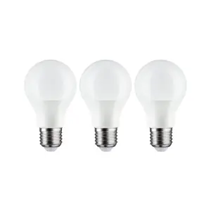 Prix Promo 3 Ampoules LED 230V E27 standard opale 3x806lm 3x8W 2700K