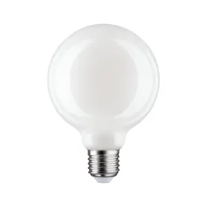 Ampoule LED à filaments 230V E27 Globe Ø 95mm opale 470lm 5,6W 2700K gradable Bon Plan