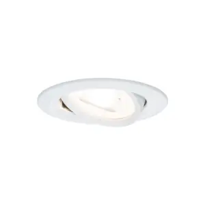 3 spots encastrés LED orientables NOVA alu blanc IP20 84mm GU10 3x6,5W 3x460lm 230V 2700K Commander Vite