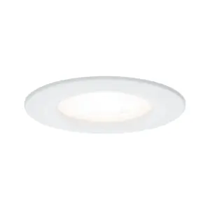 Livraison Express Spot encastré LED fixe NOVA alu blanc IP44 78mm GU10 6,5W 460lm 230V 2700K