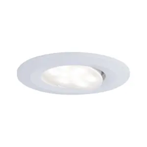 Spot encastré LED orientable CALLA plastique blanc IP65 90mm 5W 400lm 230V 3000K Meilleure Vente
